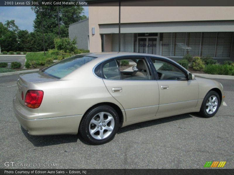 Mystic Gold Metallic / Ivory 2003 Lexus GS 300