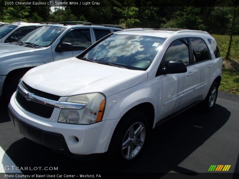 Summit White / Light Gray 2005 Chevrolet Equinox LT