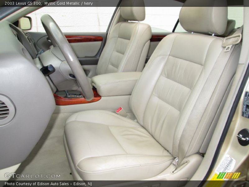 Mystic Gold Metallic / Ivory 2003 Lexus GS 300