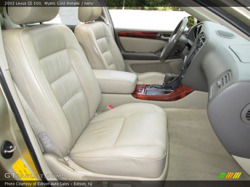 Mystic Gold Metallic / Ivory 2003 Lexus GS 300