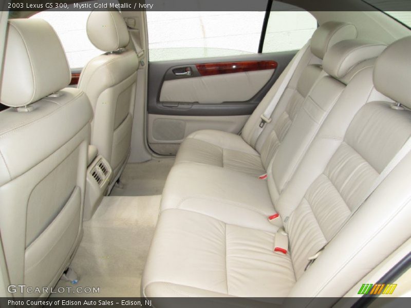 Mystic Gold Metallic / Ivory 2003 Lexus GS 300