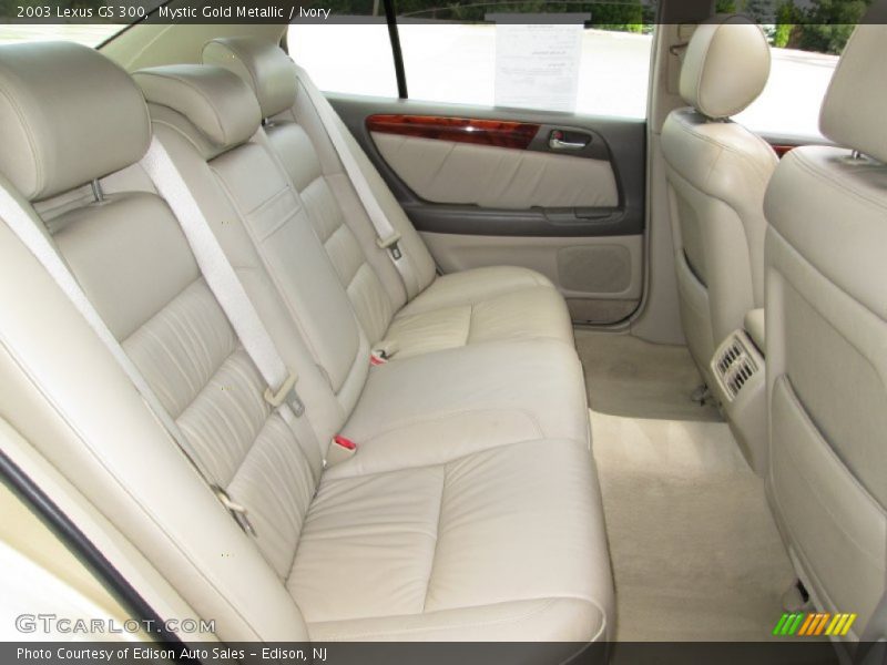 Mystic Gold Metallic / Ivory 2003 Lexus GS 300