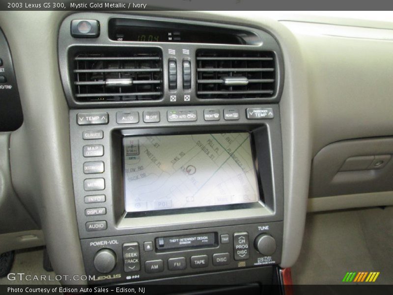 Mystic Gold Metallic / Ivory 2003 Lexus GS 300
