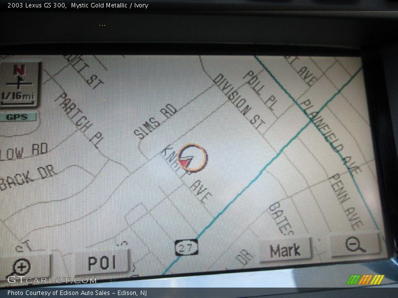Mystic Gold Metallic / Ivory 2003 Lexus GS 300