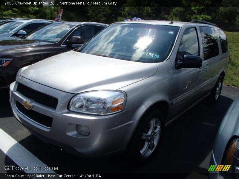 Silverstone Metallic / Medium Gray 2005 Chevrolet Uplander LS