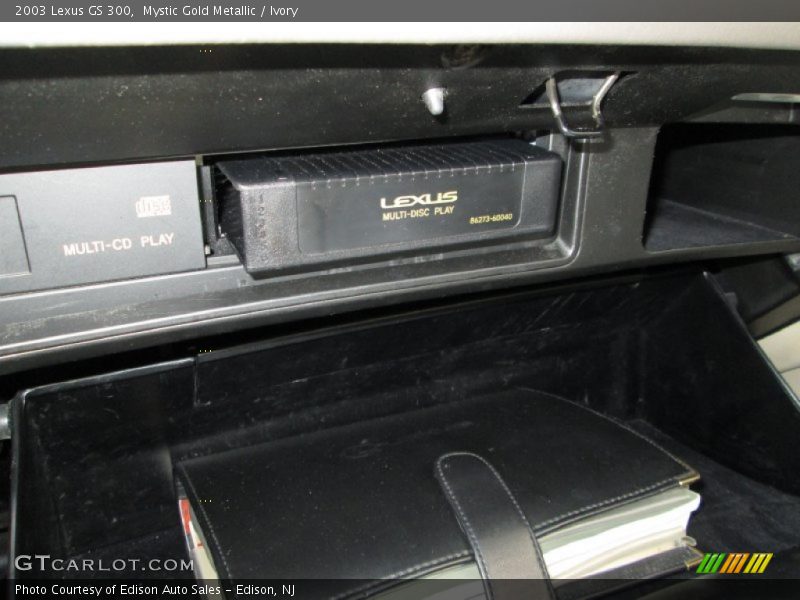 Mystic Gold Metallic / Ivory 2003 Lexus GS 300