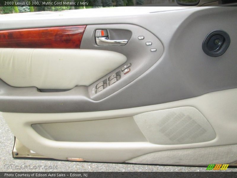 Mystic Gold Metallic / Ivory 2003 Lexus GS 300