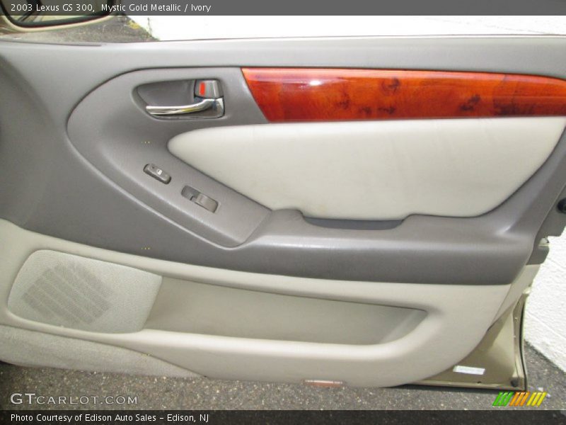 Mystic Gold Metallic / Ivory 2003 Lexus GS 300