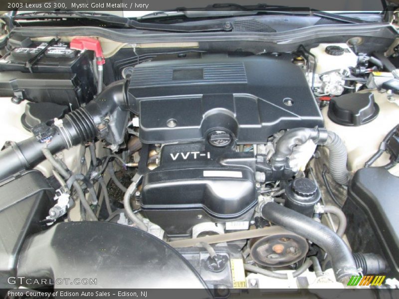 Mystic Gold Metallic / Ivory 2003 Lexus GS 300