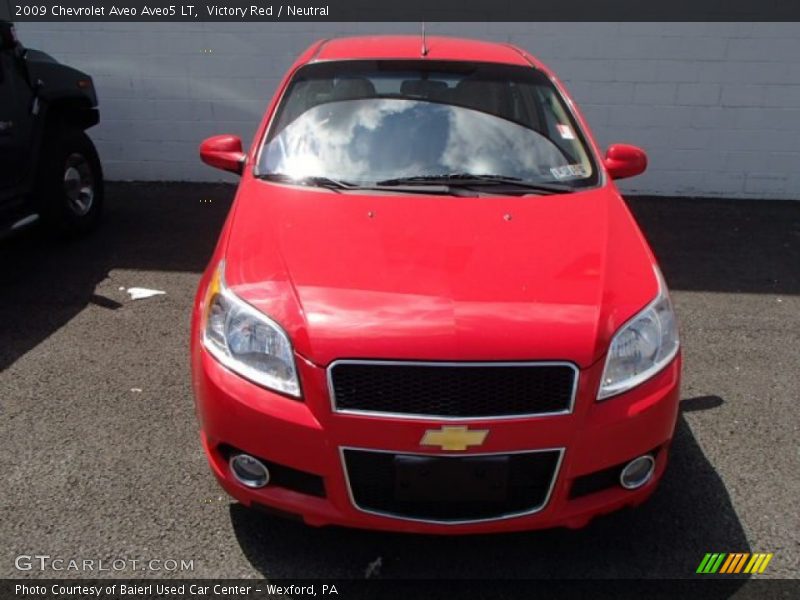 Victory Red / Neutral 2009 Chevrolet Aveo Aveo5 LT
