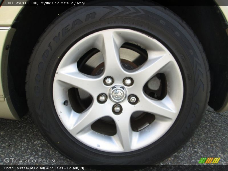 Mystic Gold Metallic / Ivory 2003 Lexus GS 300