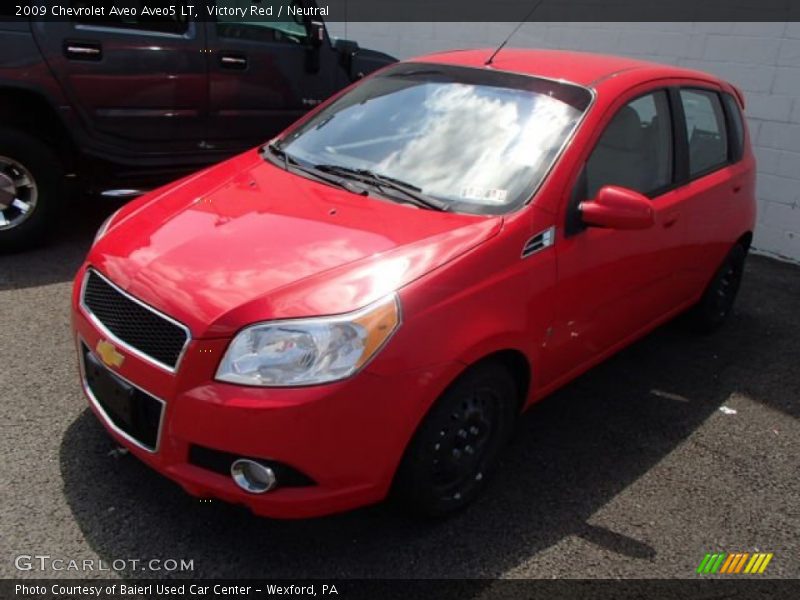 Victory Red / Neutral 2009 Chevrolet Aveo Aveo5 LT