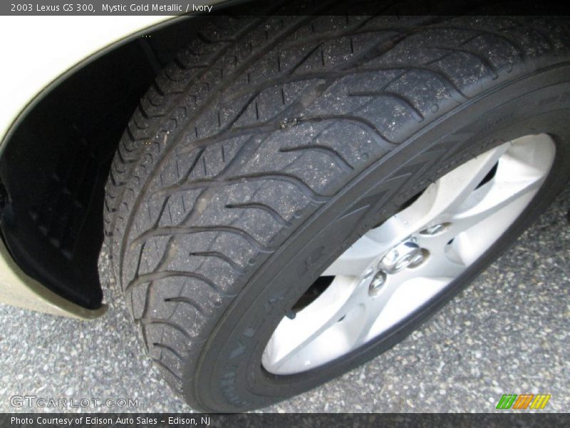 Mystic Gold Metallic / Ivory 2003 Lexus GS 300