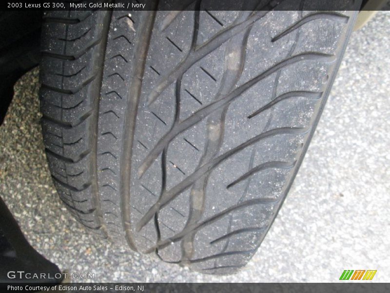 Mystic Gold Metallic / Ivory 2003 Lexus GS 300