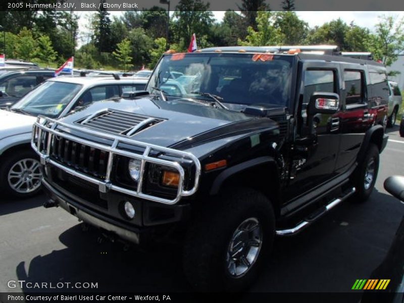 Black / Ebony Black 2005 Hummer H2 SUV