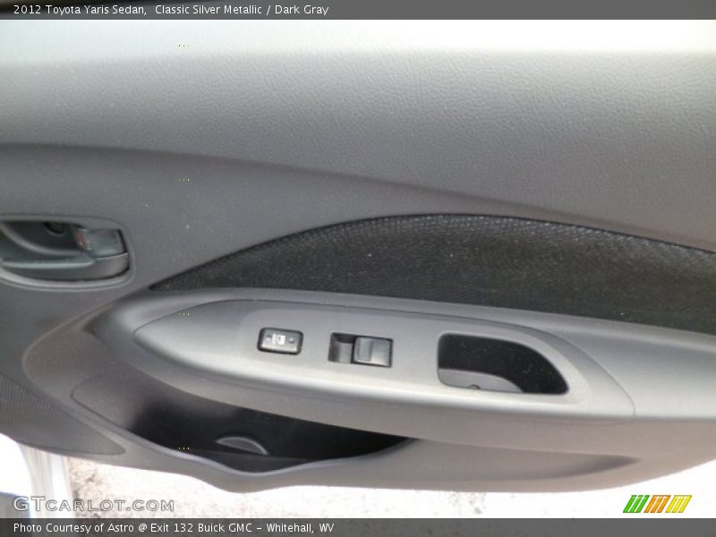 Classic Silver Metallic / Dark Gray 2012 Toyota Yaris Sedan