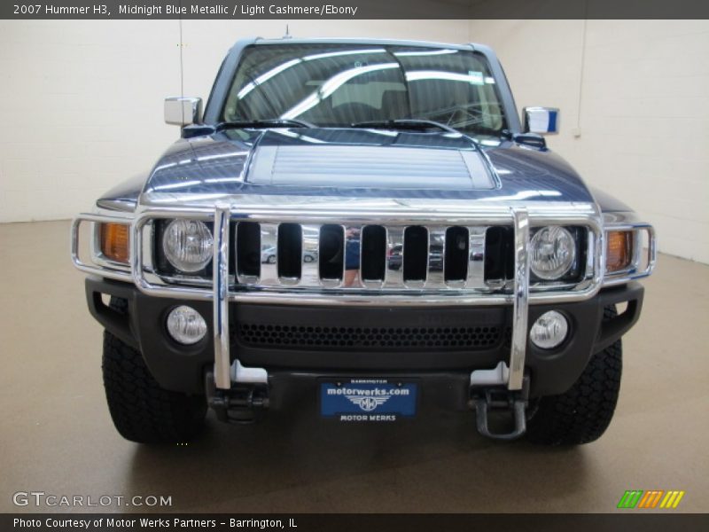 Midnight Blue Metallic / Light Cashmere/Ebony 2007 Hummer H3