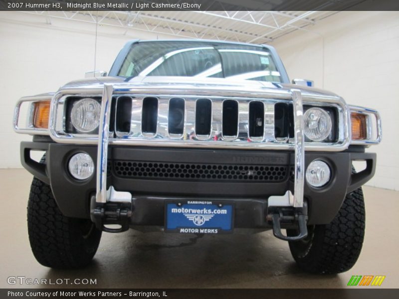 Midnight Blue Metallic / Light Cashmere/Ebony 2007 Hummer H3