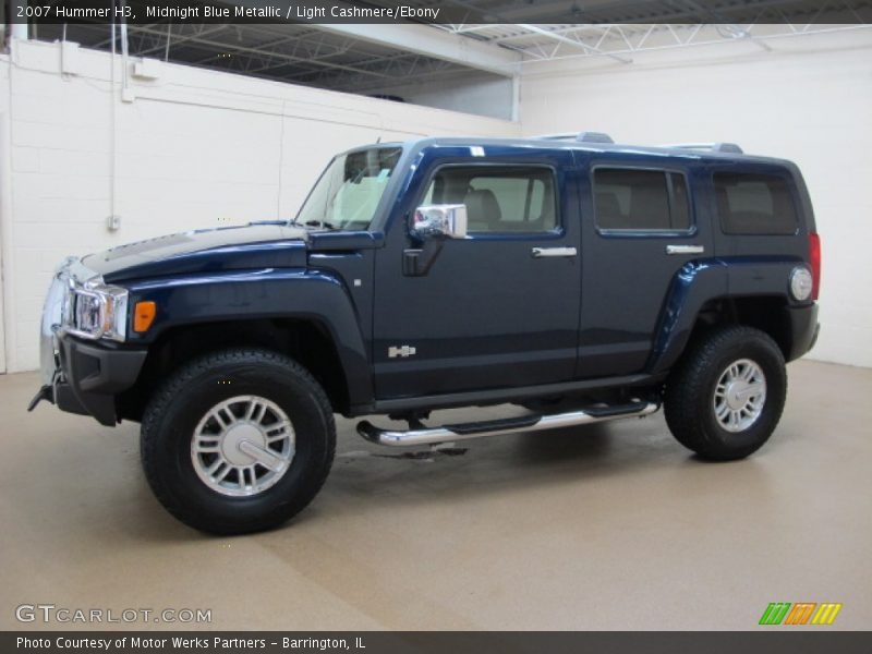  2007 H3  Midnight Blue Metallic