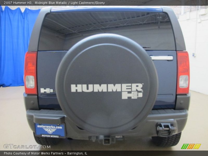 Midnight Blue Metallic / Light Cashmere/Ebony 2007 Hummer H3