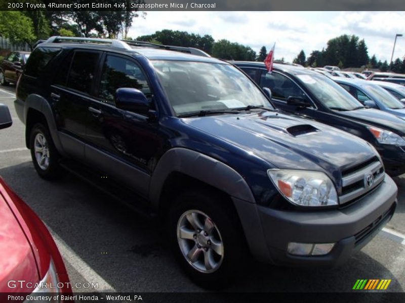 Stratosphere Mica / Charcoal 2003 Toyota 4Runner Sport Edition 4x4