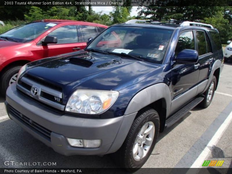 Stratosphere Mica / Charcoal 2003 Toyota 4Runner Sport Edition 4x4