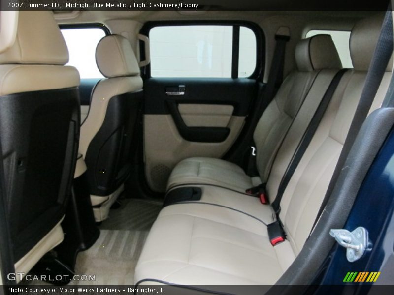Rear Seat of 2007 H3 