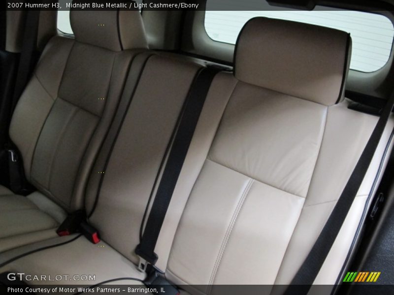 Midnight Blue Metallic / Light Cashmere/Ebony 2007 Hummer H3