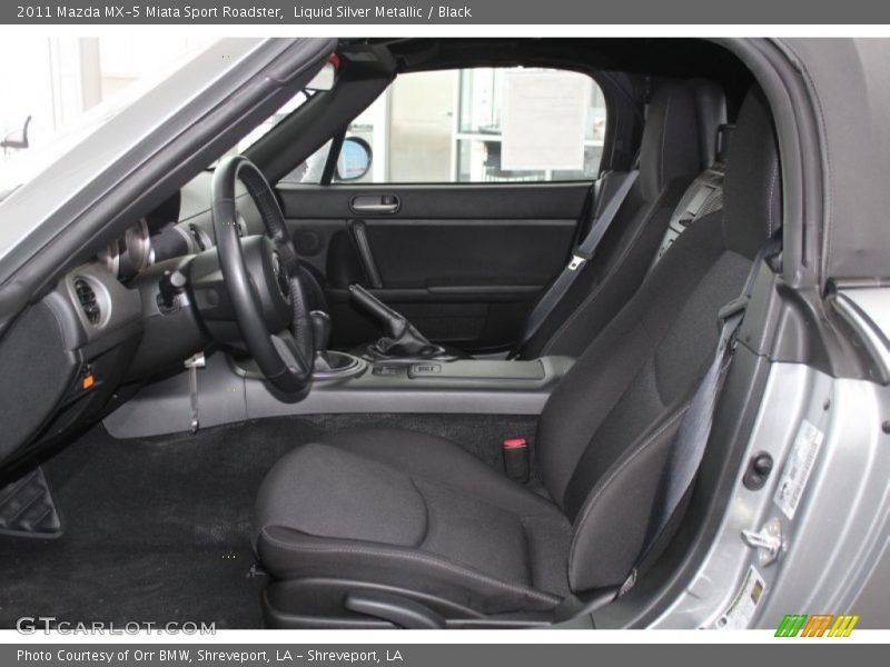  2011 MX-5 Miata Sport Roadster Black Interior