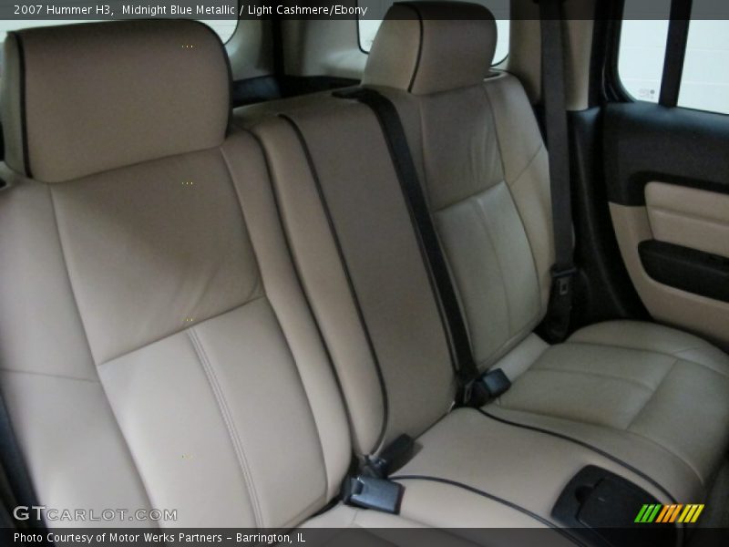 Midnight Blue Metallic / Light Cashmere/Ebony 2007 Hummer H3