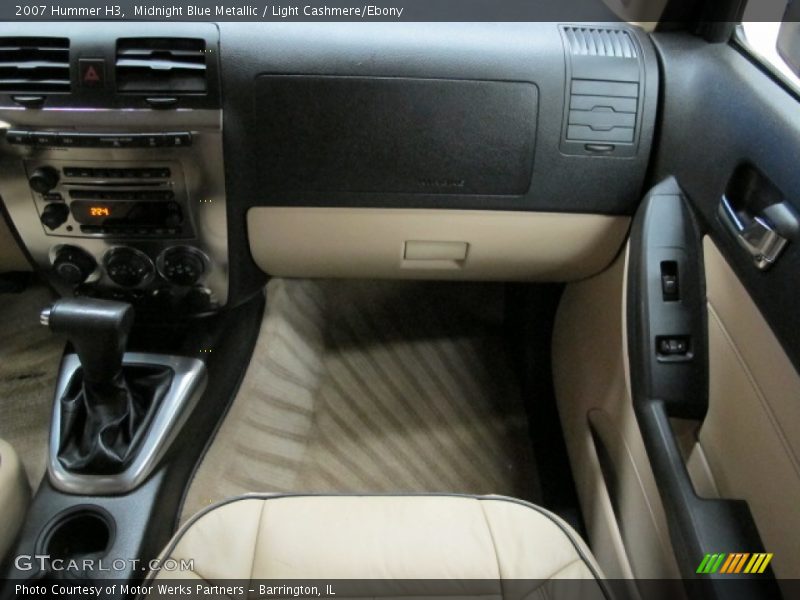 Midnight Blue Metallic / Light Cashmere/Ebony 2007 Hummer H3