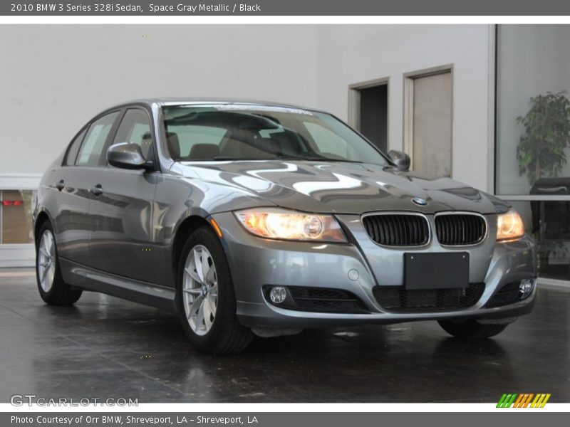 Space Gray Metallic / Black 2010 BMW 3 Series 328i Sedan