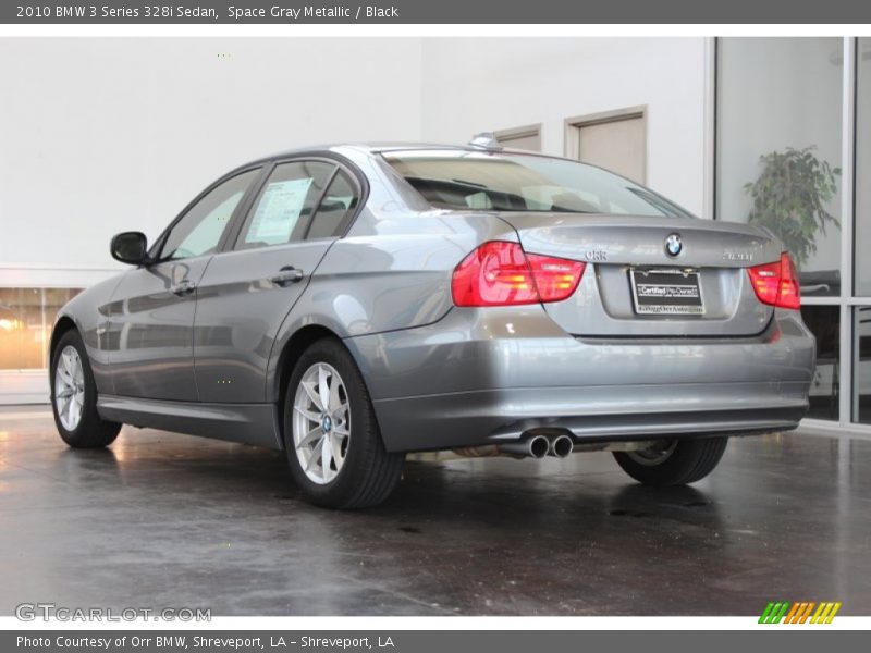 Space Gray Metallic / Black 2010 BMW 3 Series 328i Sedan