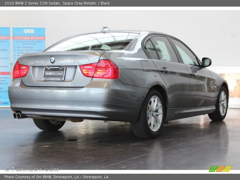 Space Gray Metallic / Black 2010 BMW 3 Series 328i Sedan