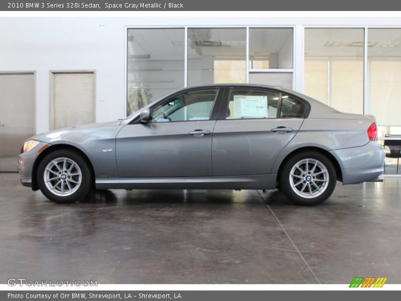 Space Gray Metallic / Black 2010 BMW 3 Series 328i Sedan