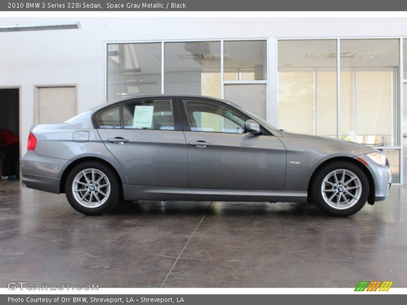 Space Gray Metallic / Black 2010 BMW 3 Series 328i Sedan
