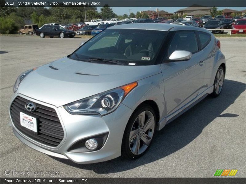 Ironman Silver / Black 2013 Hyundai Veloster Turbo
