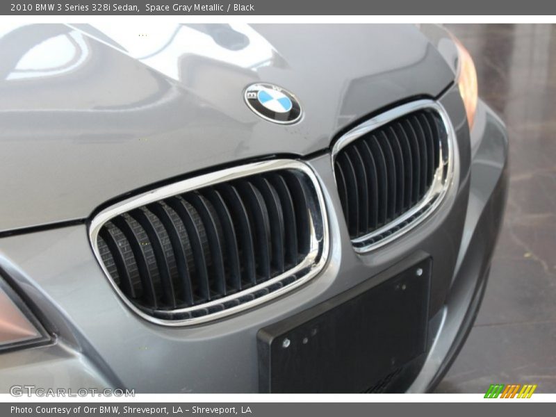 Space Gray Metallic / Black 2010 BMW 3 Series 328i Sedan