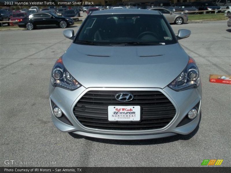 Ironman Silver / Black 2013 Hyundai Veloster Turbo