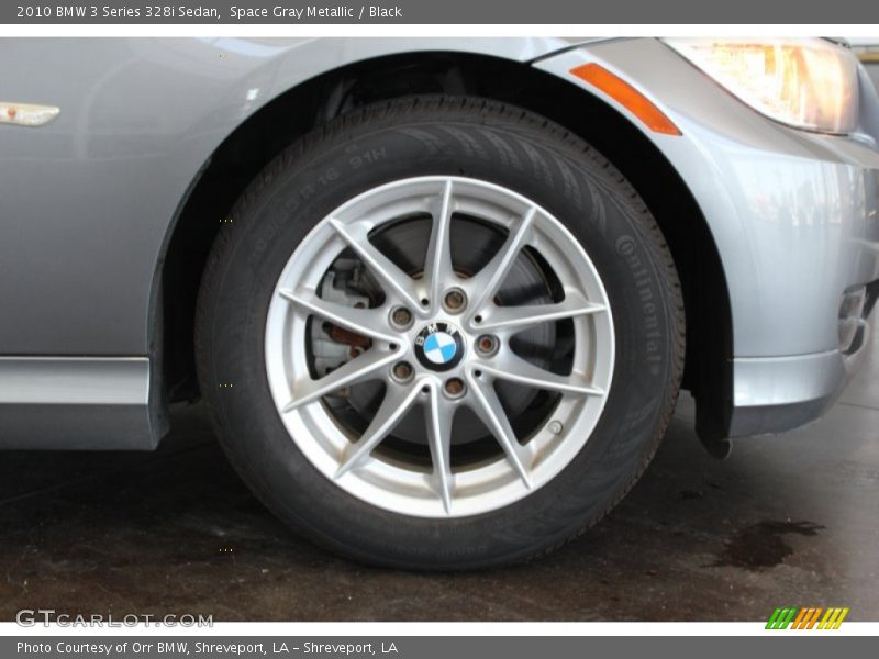 Space Gray Metallic / Black 2010 BMW 3 Series 328i Sedan