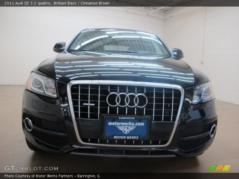 Brilliant Black / Cinnamon Brown 2011 Audi Q5 3.2 quattro