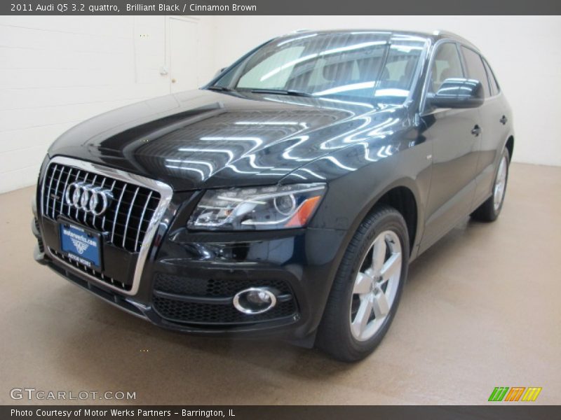Brilliant Black / Cinnamon Brown 2011 Audi Q5 3.2 quattro