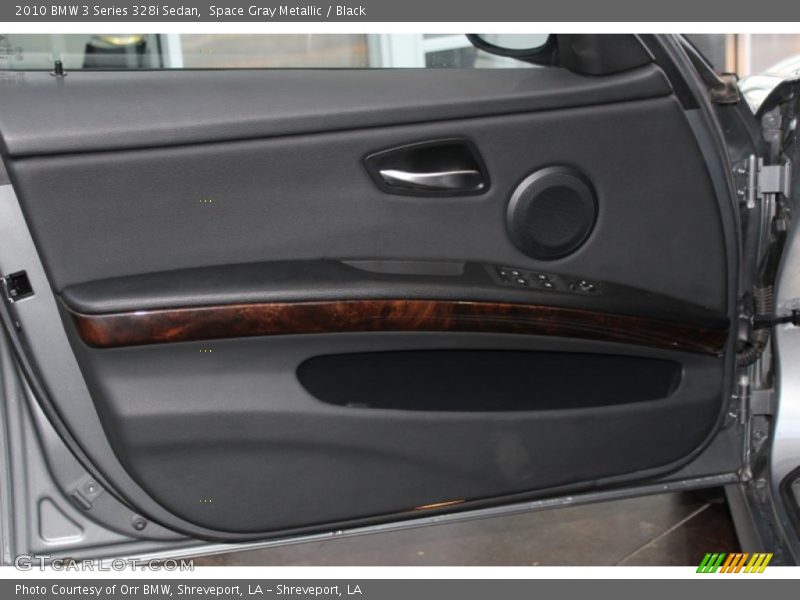 Space Gray Metallic / Black 2010 BMW 3 Series 328i Sedan