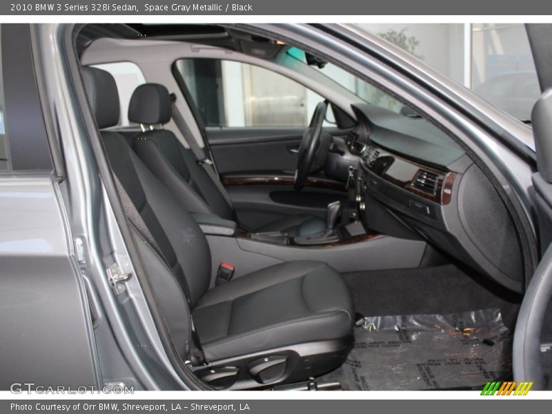 Space Gray Metallic / Black 2010 BMW 3 Series 328i Sedan