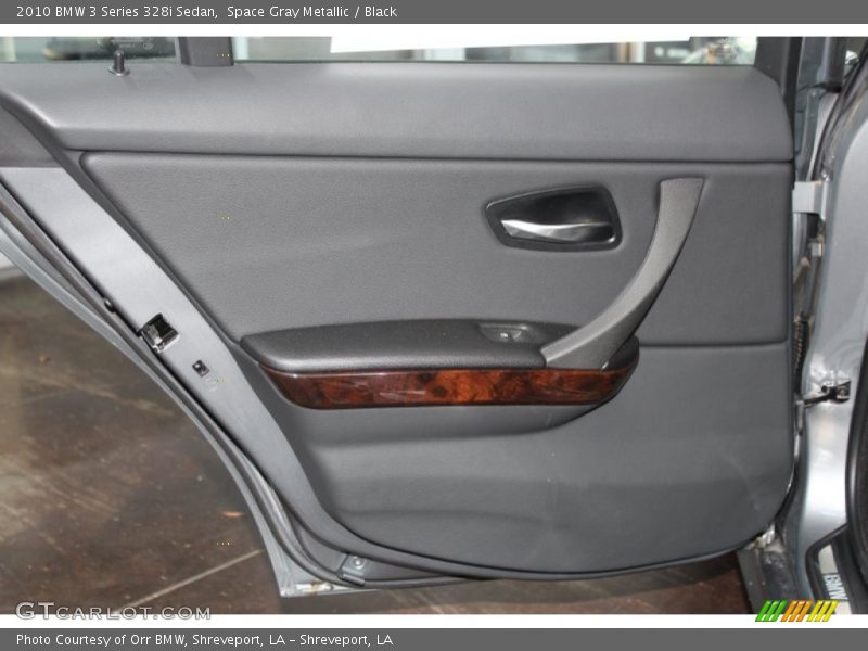 Space Gray Metallic / Black 2010 BMW 3 Series 328i Sedan