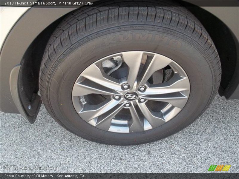 Mineral Gray / Gray 2013 Hyundai Santa Fe Sport