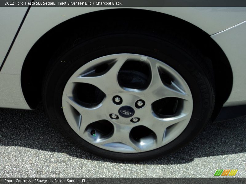  2012 Fiesta SEL Sedan Wheel