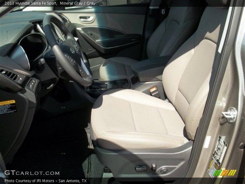 Mineral Gray / Gray 2013 Hyundai Santa Fe Sport