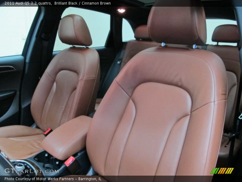 Brilliant Black / Cinnamon Brown 2011 Audi Q5 3.2 quattro