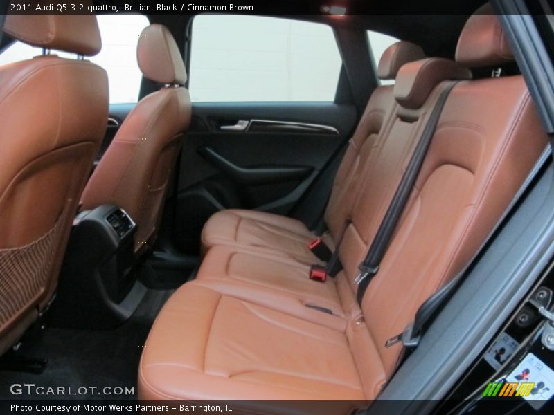 Brilliant Black / Cinnamon Brown 2011 Audi Q5 3.2 quattro